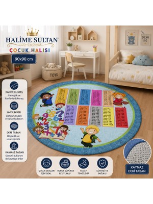 Halime Sultan  Çocuk Halısı 90X90