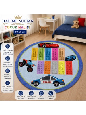 Halime Sultan  Çocuk Halısı 90X90