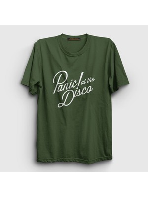 Presmono Unisex Haki Rare To Die Panic! at the Disco T-Shirt
