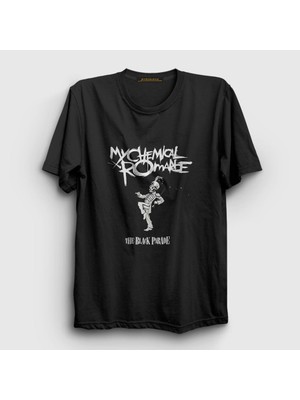 Presmono Unisex Siyah Parade My Chemical Romance T-Shirt