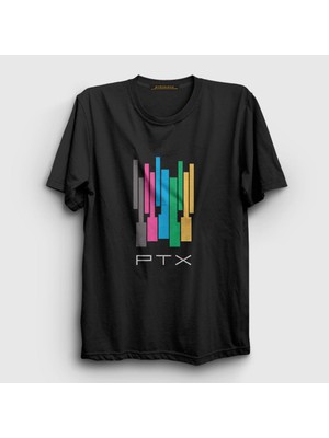 Presmono Unisex Siyah Colors Pentatonix T-Shirt
