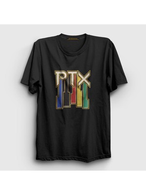 Presmono Unisex Siyah Vintage Pentatonix T-Shirt