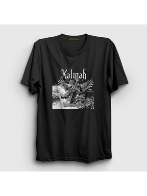 Presmono Unisex Siyah Seventh Kalmah T-Shirt