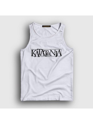 Presmono Unisex Beyaz Logo Katatonia Atlet