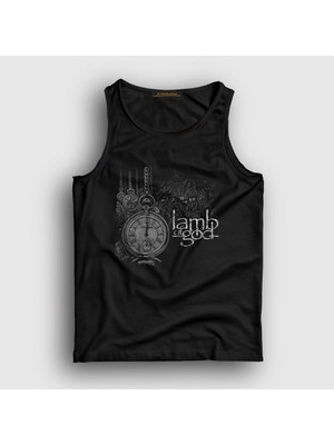 Presmono Unisex Siyah Lamb Of God Atlet