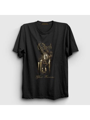 Presmono Unisex Siyah Ghost Opeth T-Shirt