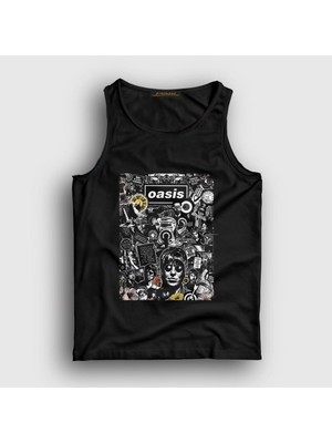 Presmono Unisex Siyah Poster Oasis Atlet