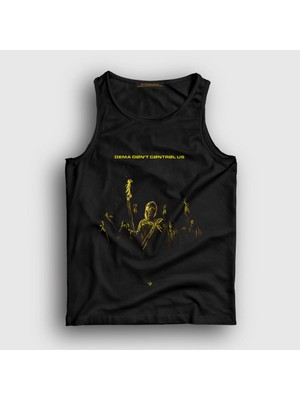 Presmono Unisex Siyah Dema Twenty One Pilots Atlet