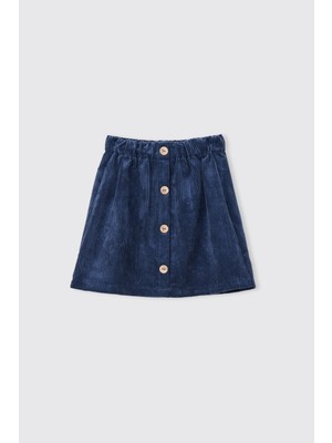 Panço Kız Çocuk Indigo Etek