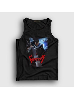 Presmono Unisex Siyah Night Anime Berserk Atlet