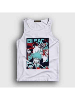 Presmono Unisex Beyaz Poster Anime Bleach Atlet