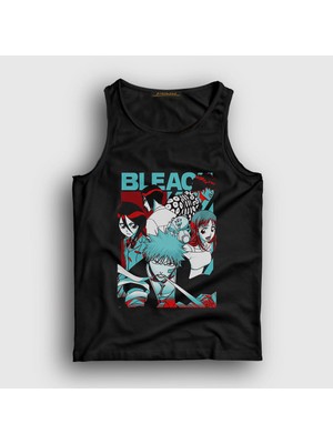 Presmono Unisex Siyah Poster Anime Bleach Atlet