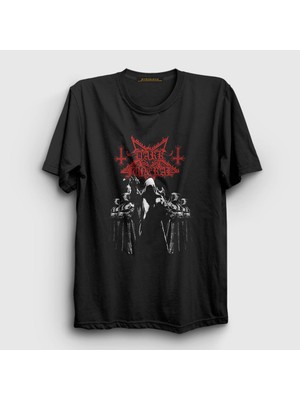 Presmono Unisex Siyah Ritual Dark Funeral T-Shirt