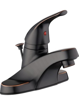 Ozka Concept Middleton 4 Inç Centerset 1 Saplı Banyo Bataryası Ovuşturdu Bronz