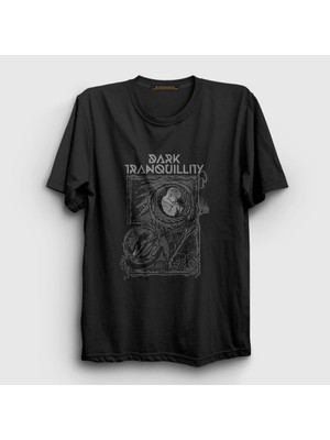 Presmono Unisex Siyah Born Dark Tranquillity T-Shirt