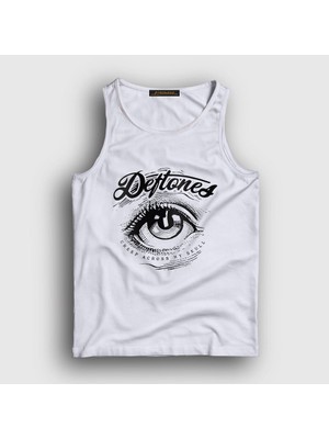 Presmono Unisex Beyaz Creep Deftones Atlet
