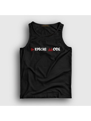 Presmono Unisex Siyah Delta Depeche Mode Atlet