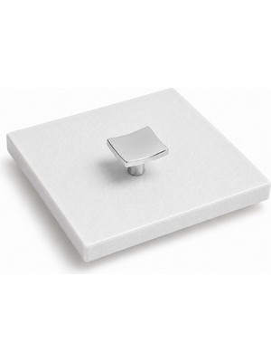 Ozka Concept Orret Doğal Mermer Gider Kapağı Koku Önleyici 10X10 cm – Kare Mermer Gider Kapatıcı, Banyo Duş