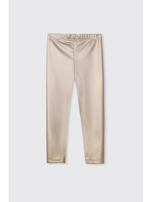 Panço Kız Bebek Gold Pantolon