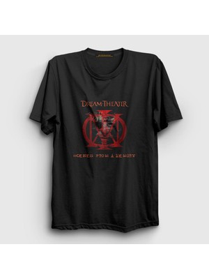Presmono Unisex Siyah Memory Dream Theater T-Shirt