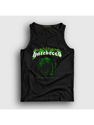 Presmono Unisex Siyah Doom Hatebreed Atlet