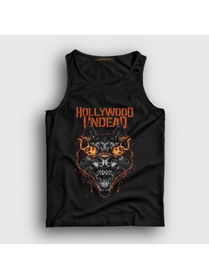 Presmono Unisex Siyah Wolf Hollywood Undead Atlet