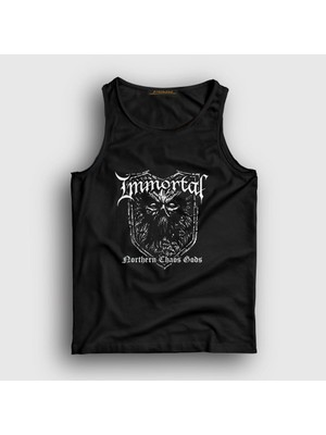 Presmono Unisex Siyah Chaos Immortal Atlet