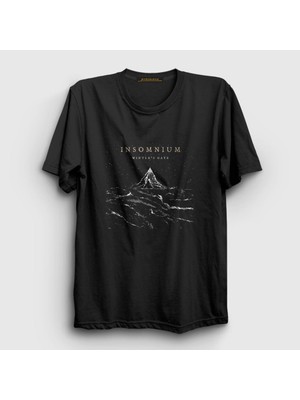 Presmono Unisex Siyah Gate Insomnium T-Shirt
