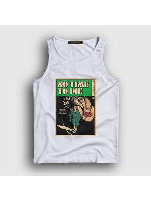 Presmono Unisex Beyaz No Time Billie Eilish Atlet