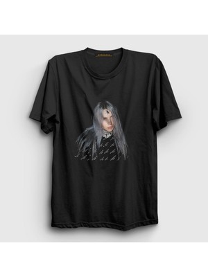 Presmono Unisex Siyah Spider V2 Billie Eilish T-Shirt