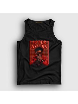 Presmono Unisex Siyah After Hours The Weeknd Atlet