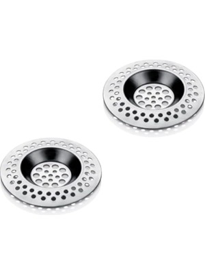 Ozka Concept Paslanmaz Metal Lavabo Süzgeci Eviye Süzgeci Paslanamaz Süzgeç (2)
