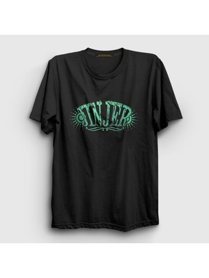 Presmono Unisex Siyah Logo V2 Jinjer T-Shirt