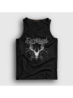 Presmono Unisex Siyah Deers Korpiklaani Atlet