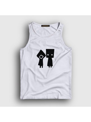 Presmono Unisex Beyaz Six And Mono Little Nightmares Atlet