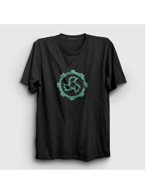 Presmono Unisex Siyah Gear Jinjer T-Shirt