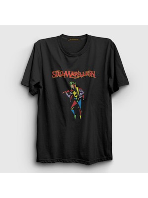 Presmono Unisex Siyah Still Marillion T-Shirt