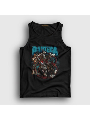 Presmono Unisex Siyah Bones Pantera Atlet