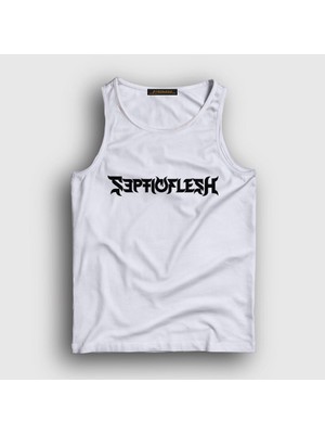 Presmono Unisex Beyaz Logo V2 Septicflesh Atlet