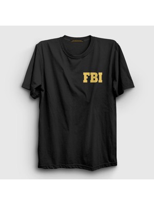 Presmono Unisex Siyah Fbi The Blacklist T-Shirt