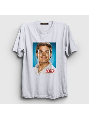 Presmono Unisex Beyaz Good Dexter T-Shirt