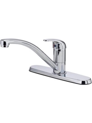 Ozka Concept Pfister G1345000 Mutfak Bataryası, Tek Kollu, Cilalı Krom, 6,6 L/dk