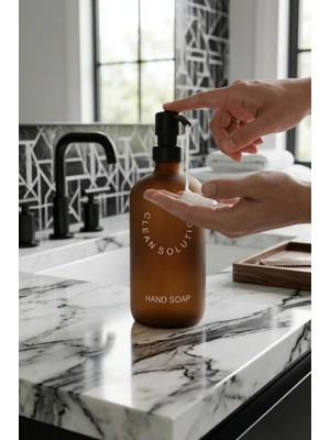 Atbyhome Amber Cam Sıvı Sabunluk 500 Ml