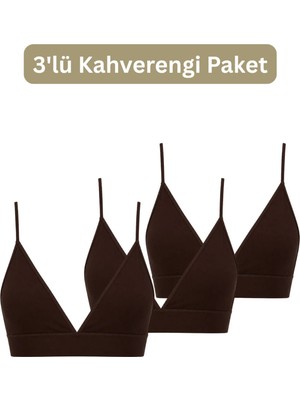 Formactive Seamless/dikişsiz Balensiz Kaplı Üçgen Askılı Örme Sütyen