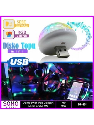 Hace Bazaar USB Mini LED 4W Rpg Özellikli