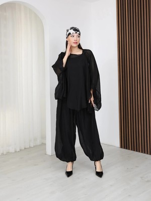 Nazzain Oversize Tül Gömlek