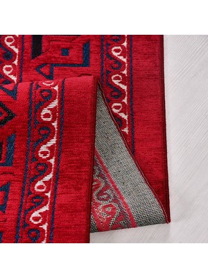 Anatolia Anatolıa Halı Sahra -Kırmızı -Oturma Odası, Salon-Kolay Temizlenebilir