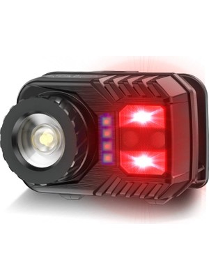 ALK PS-571 Sensör Xpg Cob LED USB Şarj Edilebilir Lityum Pilli Zoomlu Kafa Lambası