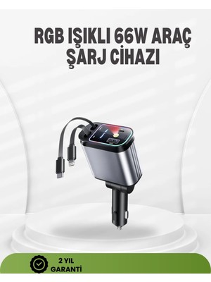 Aparim Ford, Opel, Volvo, Skoda Araçlar Için 66W Çoklu Hızlı Şarj Cihazı