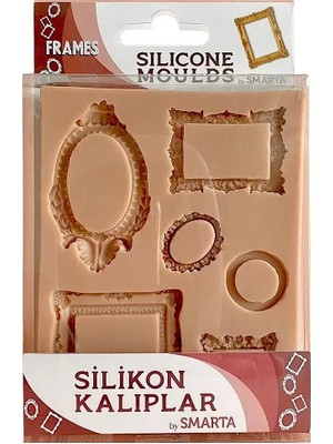 Smarta Silikon Kalıp Mini Müzem Çerçeveler